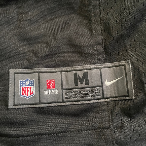 Raiders Abram jersey (m) like new - Picture 3 of 4